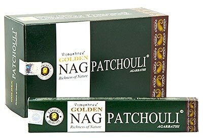 golden nag patchouli wierook