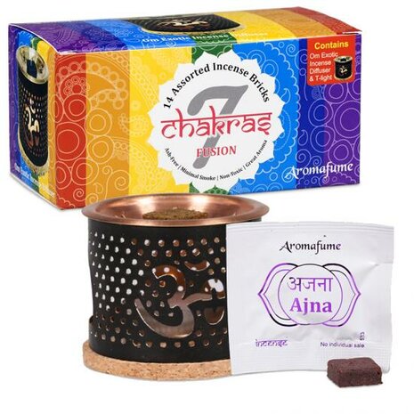 aromafume 7 chakra's probeerset